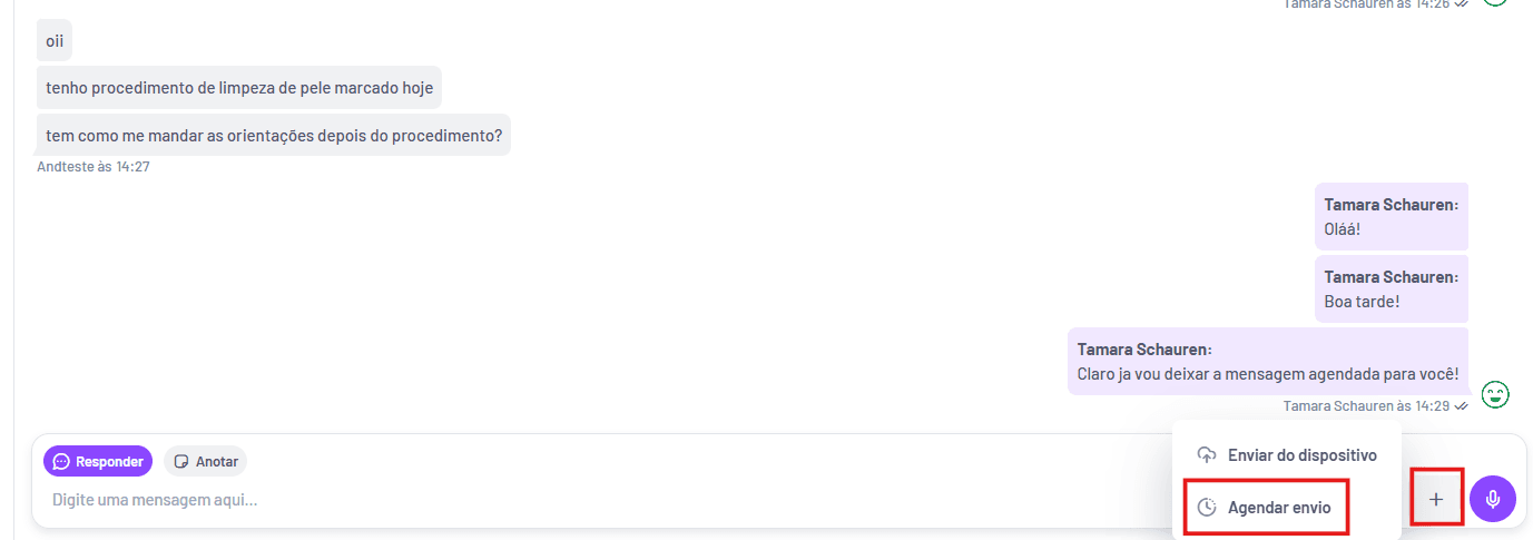 Melhor sistema de gestão agora possui agendamento automático de mensagens