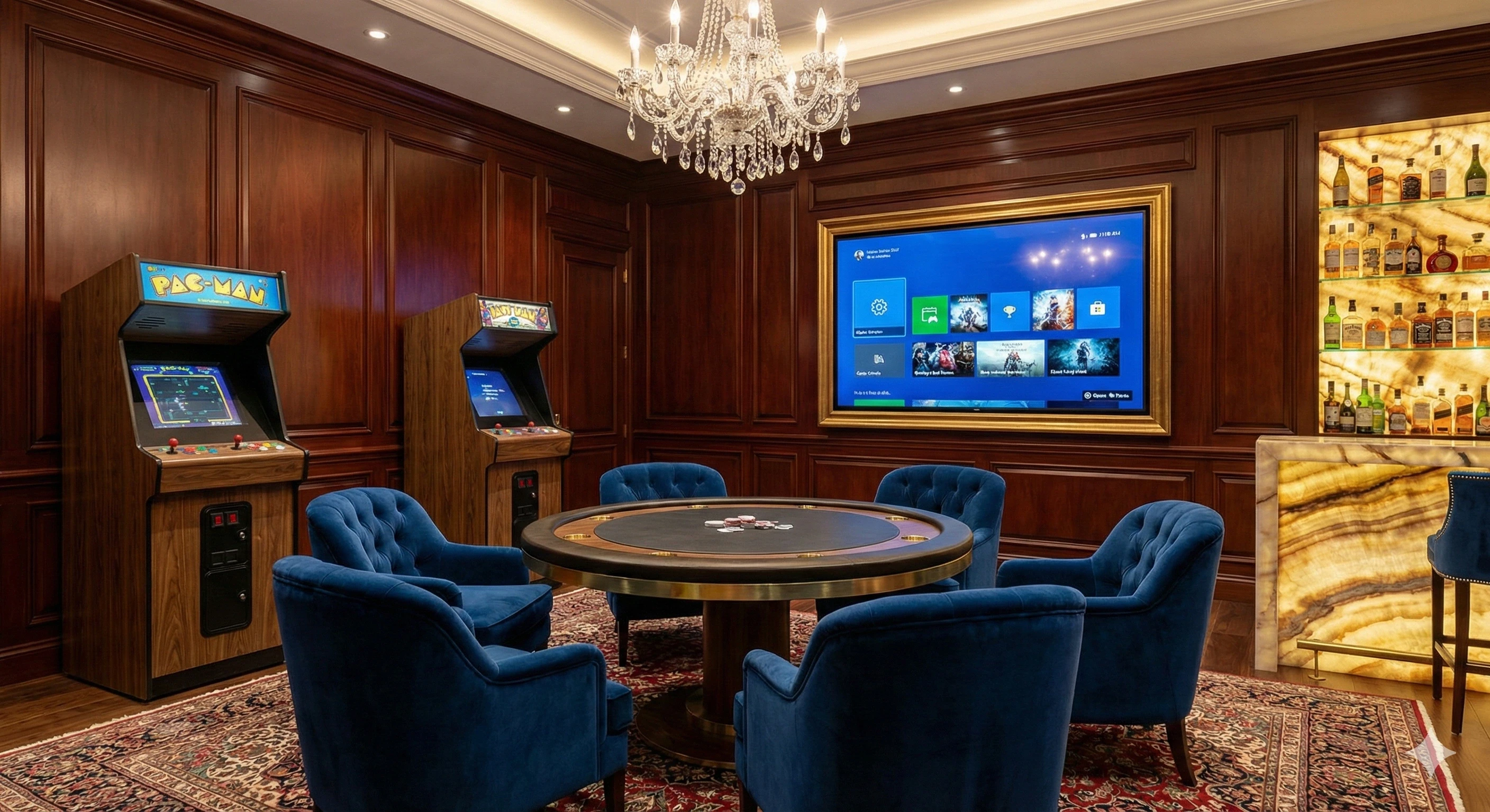Luxury Game Room