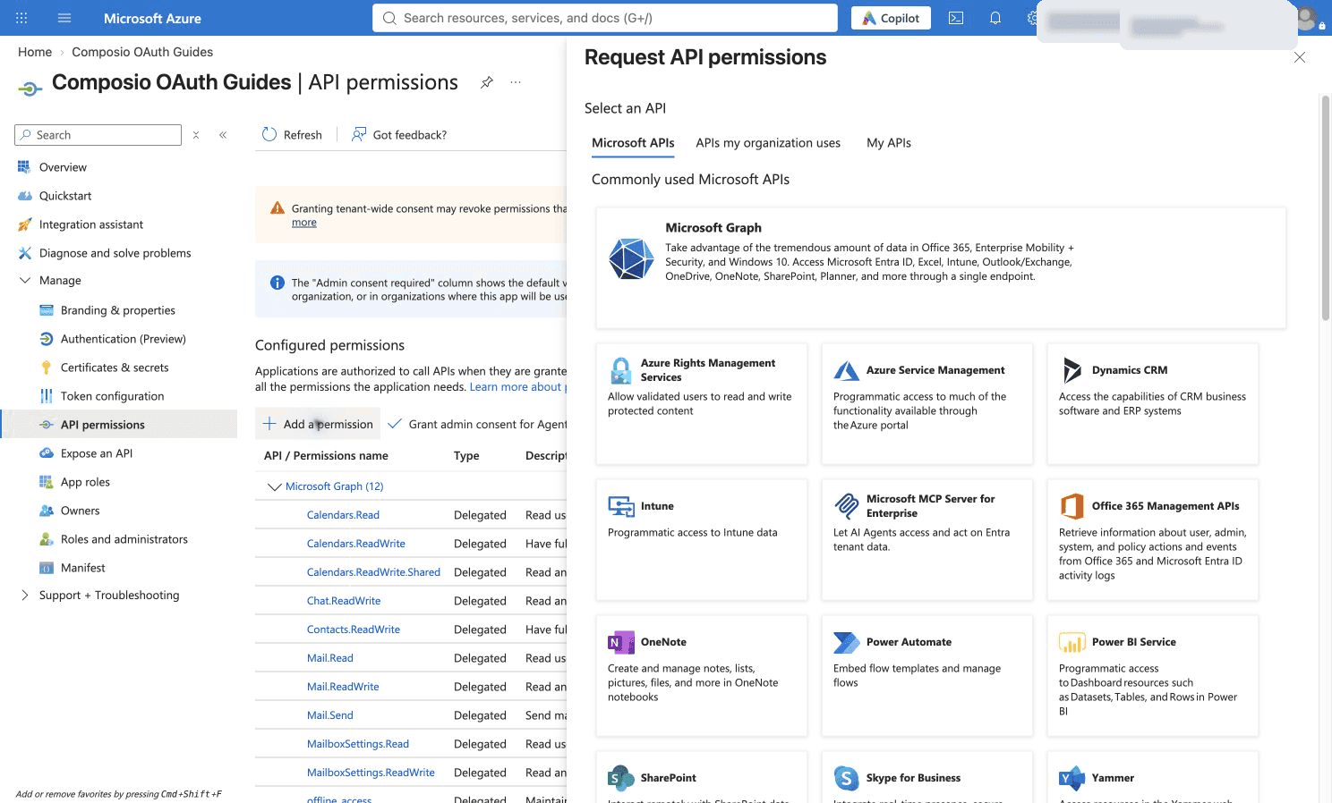 Dynamics CRM API picker