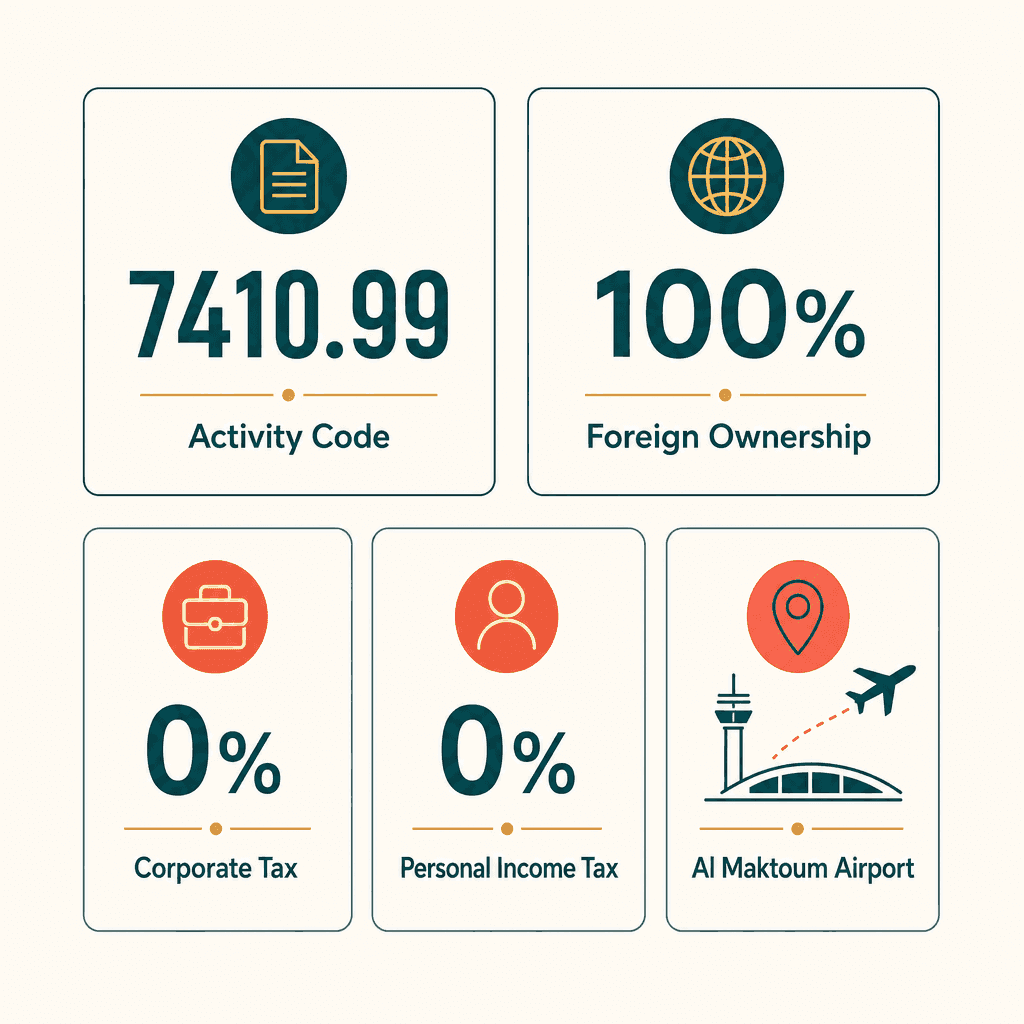 Infographic: Calligraphers & Painters Business License in Dubai