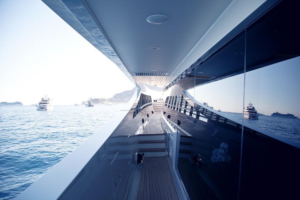 Yacht corridor view reinforcing real-world advisory experience