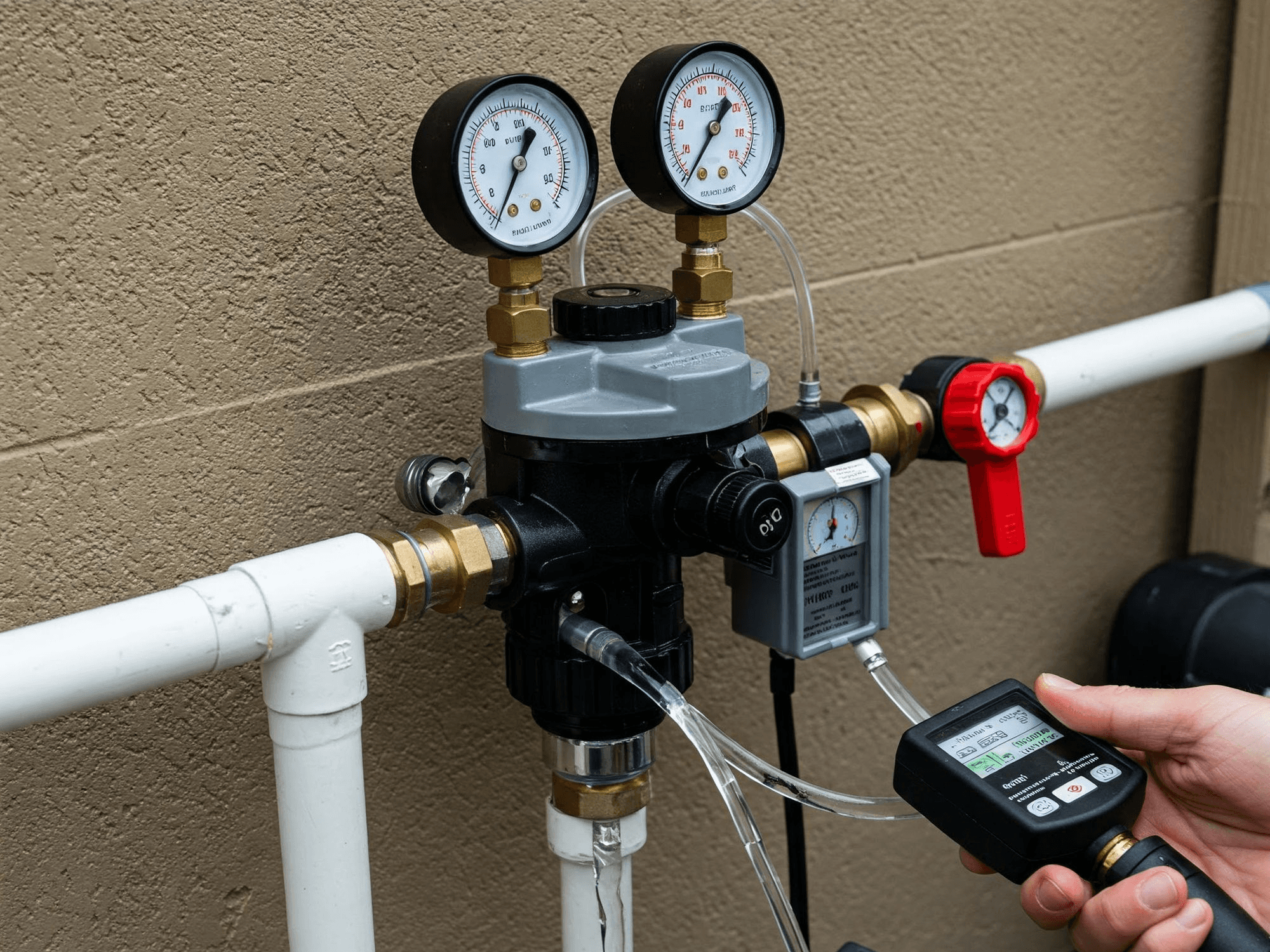 Residential backflow testing