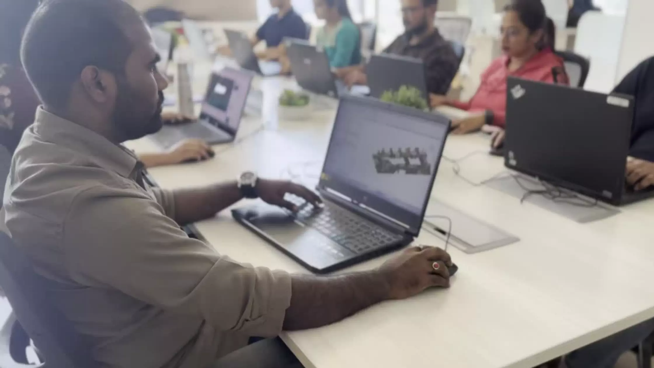 3D BIM modelling, image