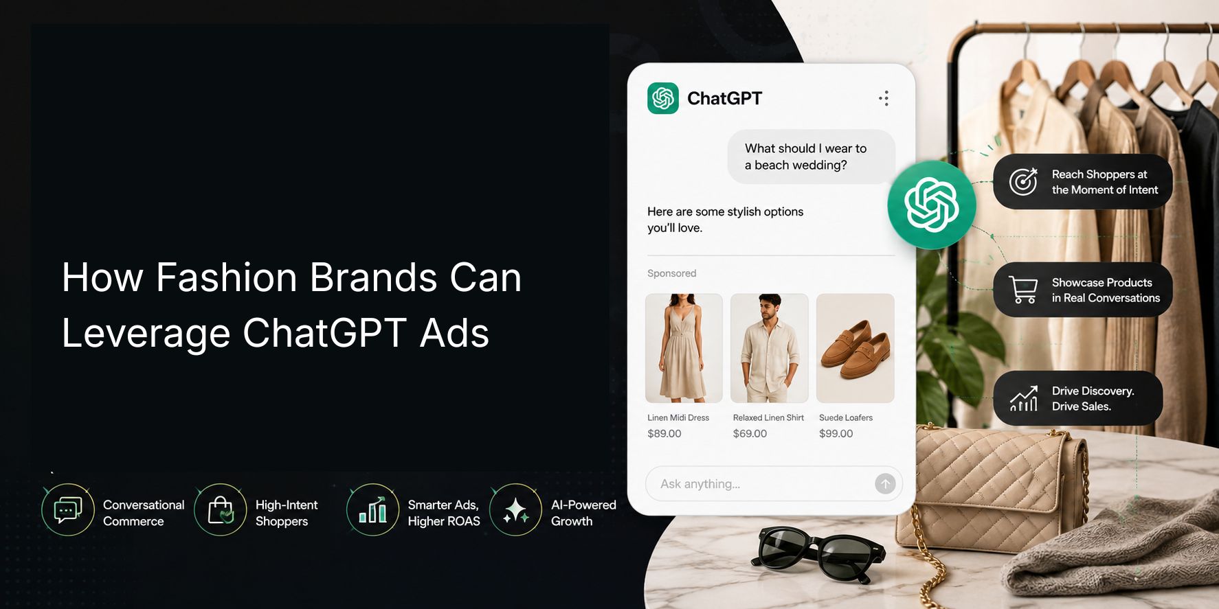 chatGPT ads for fashion brands