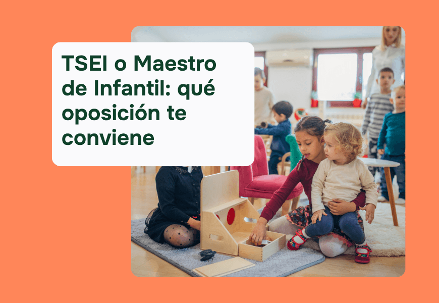 Diferencias entre oposiciones de educación infantil