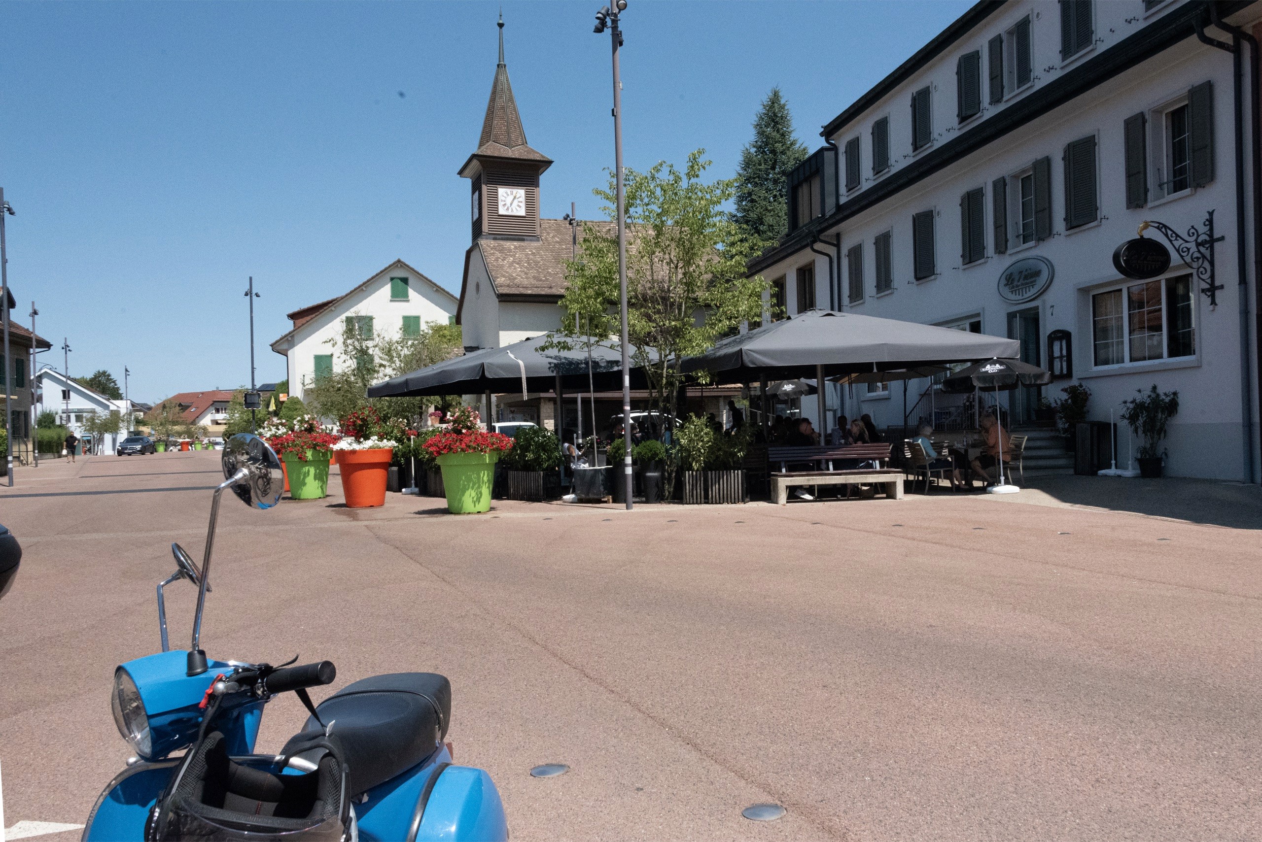 Le village de Cheseaux-sur-Lausanne, commodités à moins de dix minutes à pied