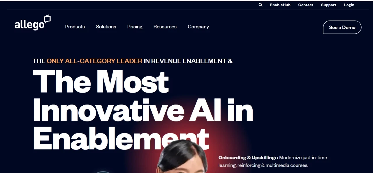 allego homepage