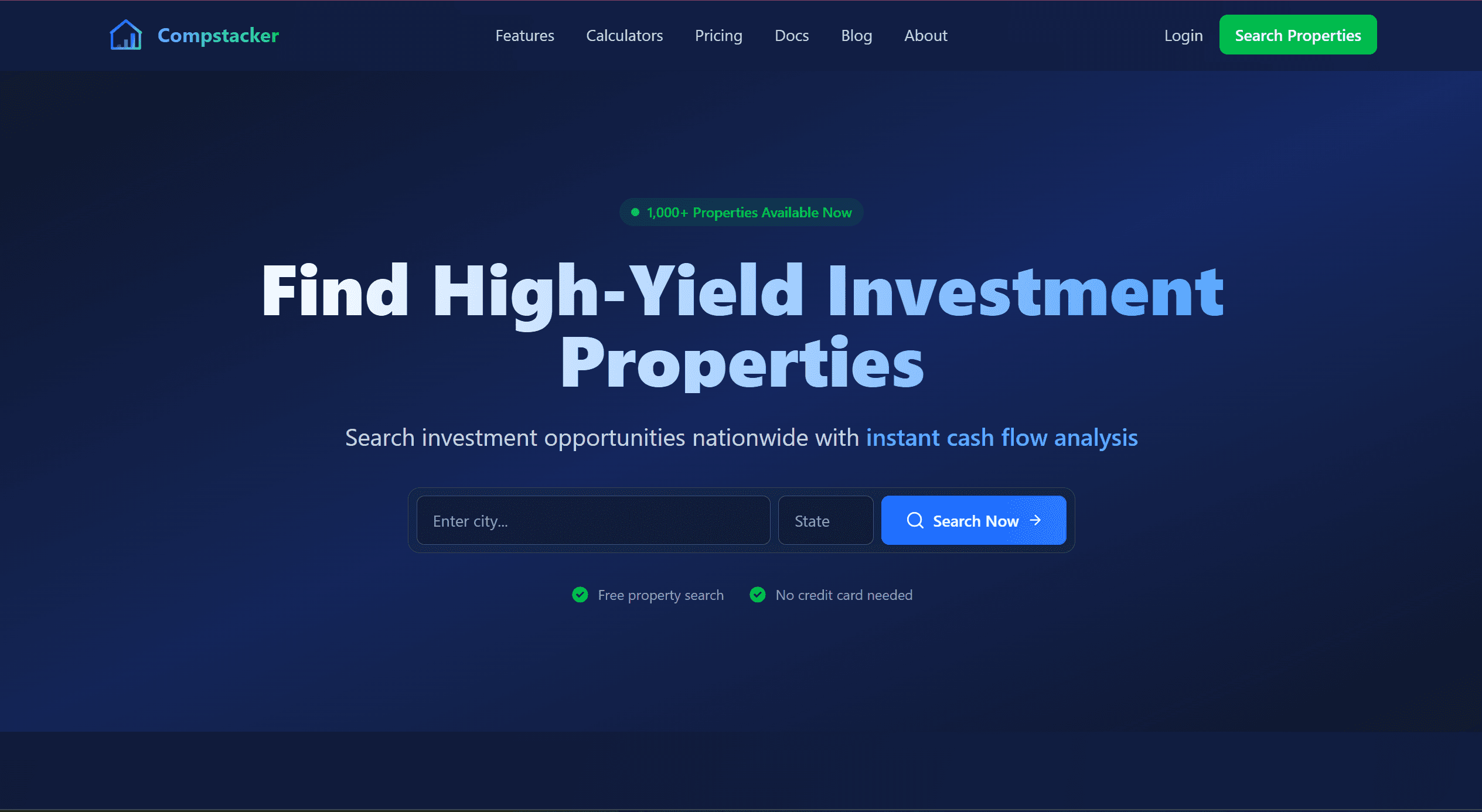 Compstacker - propertyaitools.com - real estate ai - AI tools