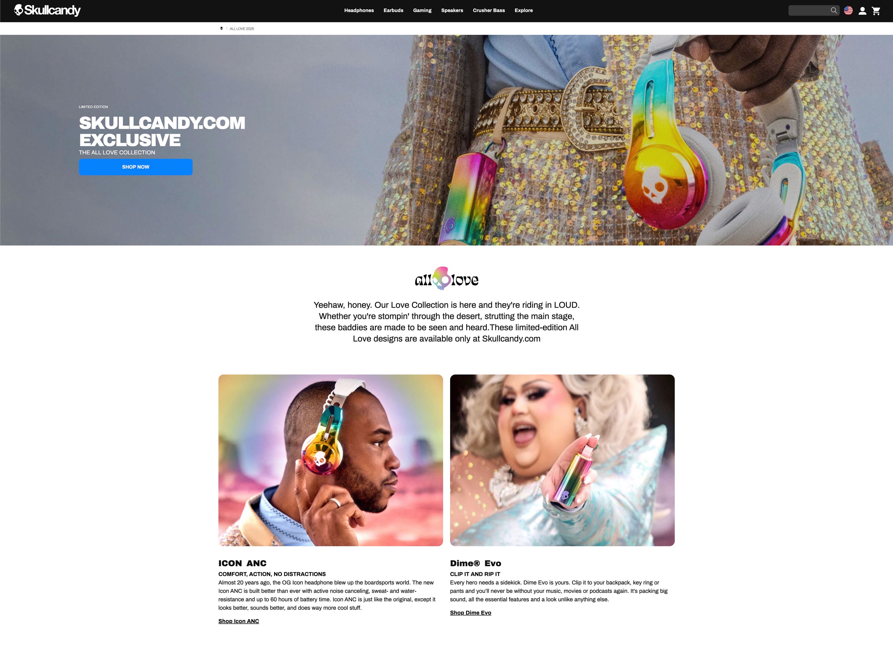 Skullcandy advertising campaign photography and post production