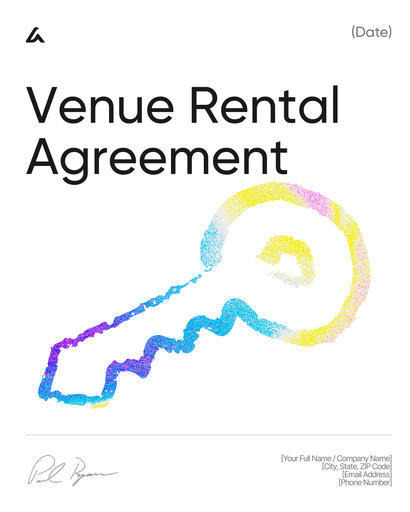 Venue Rental Agreement