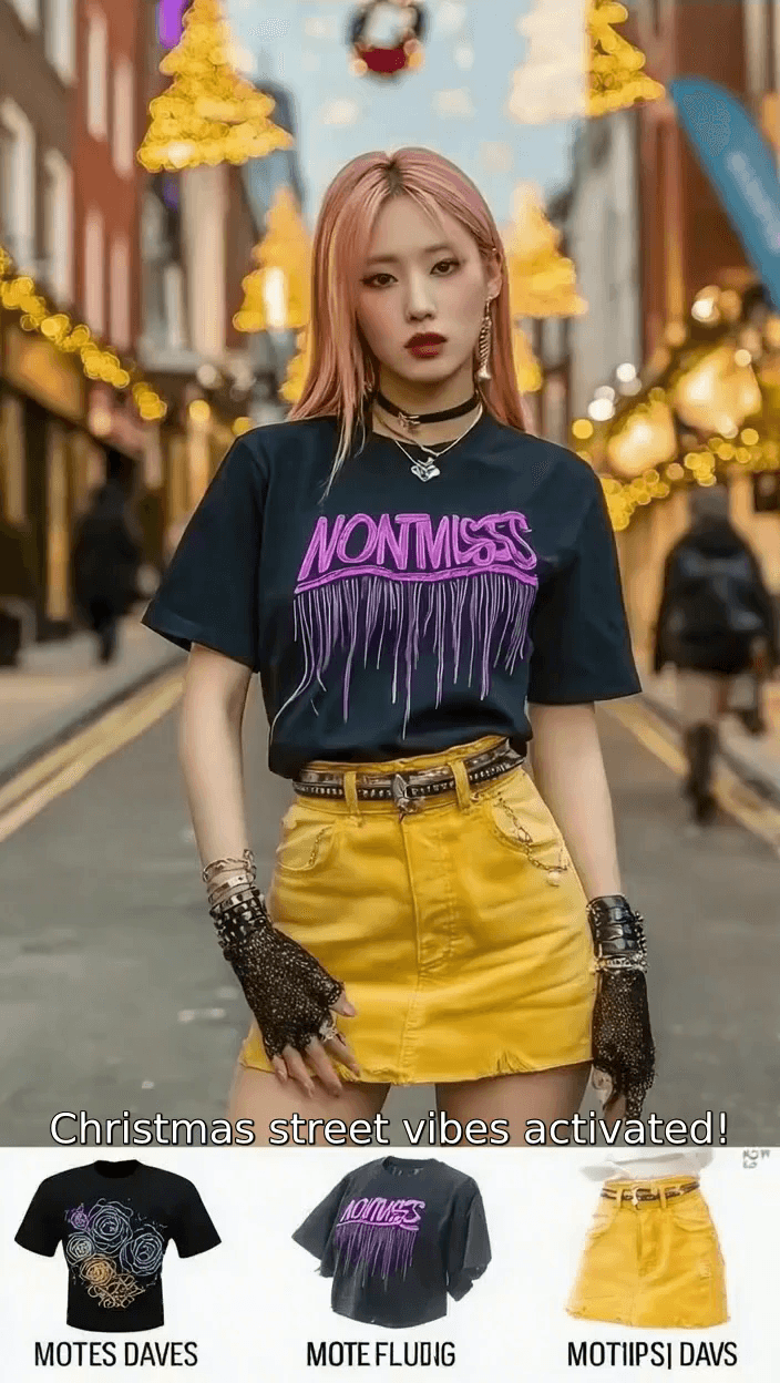 K-pop Christmas Capsule: Three Street Looks, One Epic Finale cover image