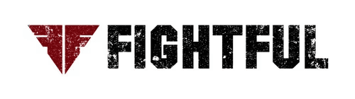 Fightful logo with bold white text on a red background.