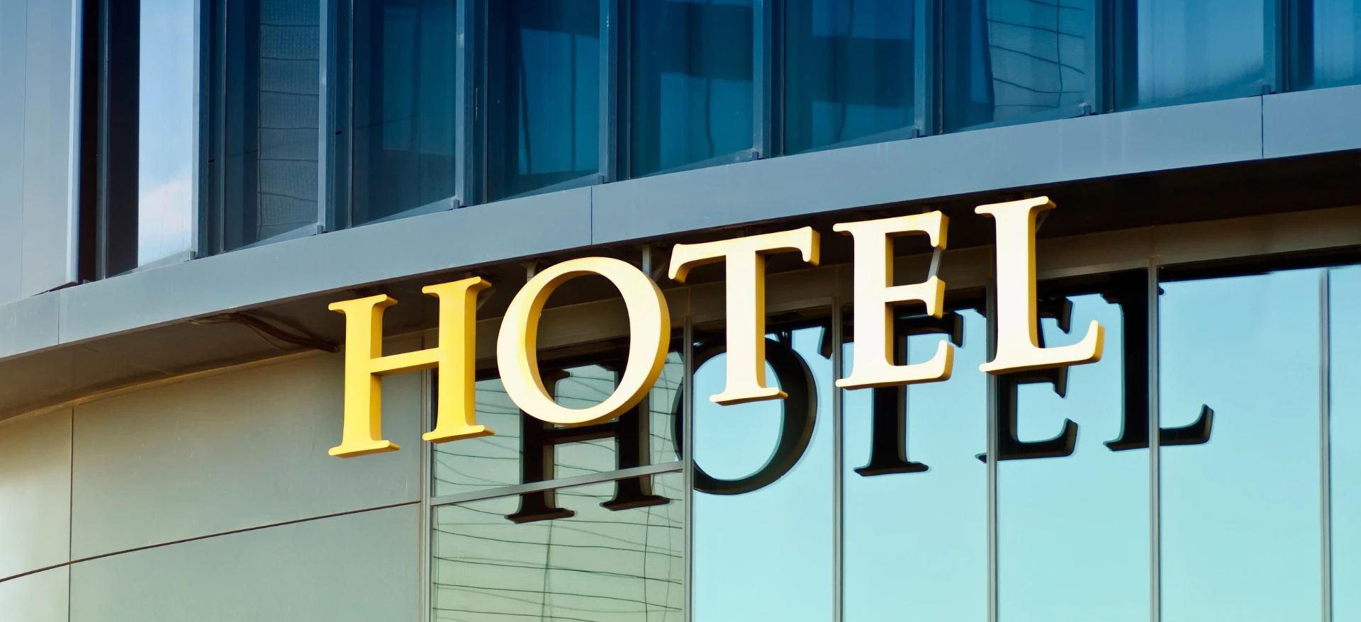Panneau hôtel