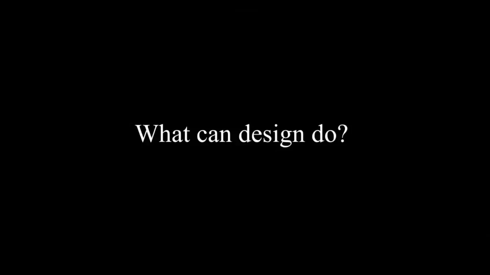 Robert Wong graphic - what can design do?
