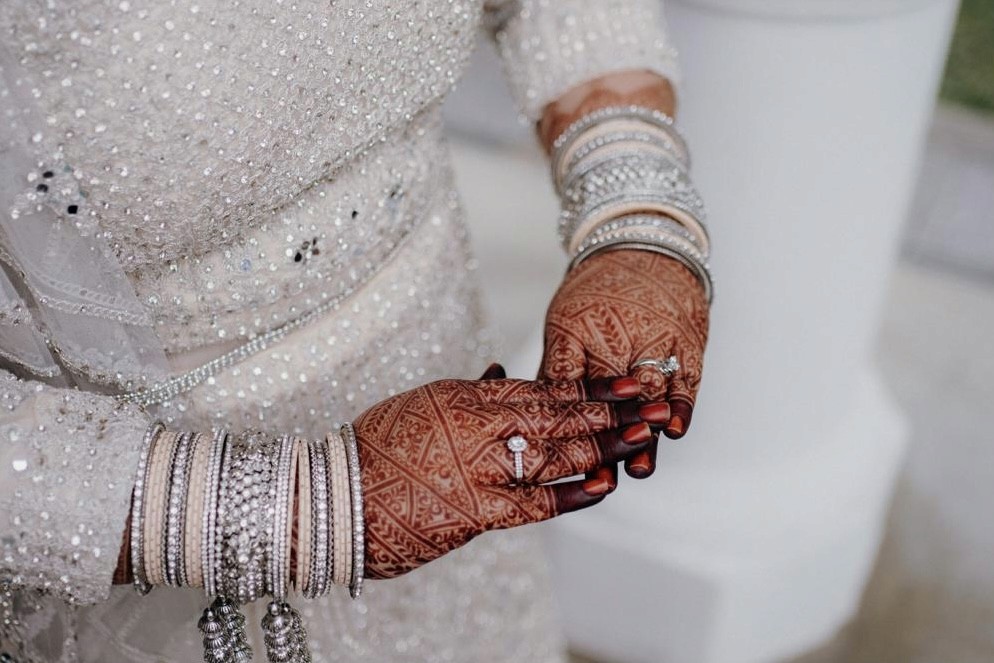 Intricate series henna design by Rouhihenna.