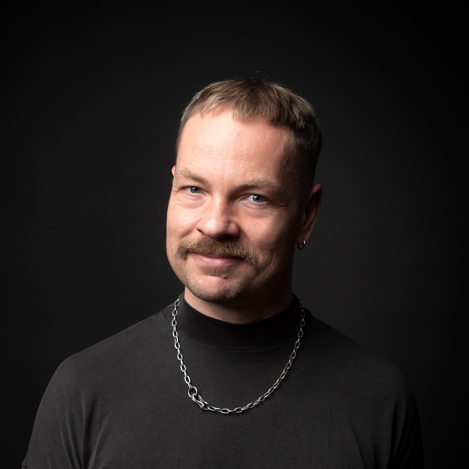 Portrait of a young man with beard
