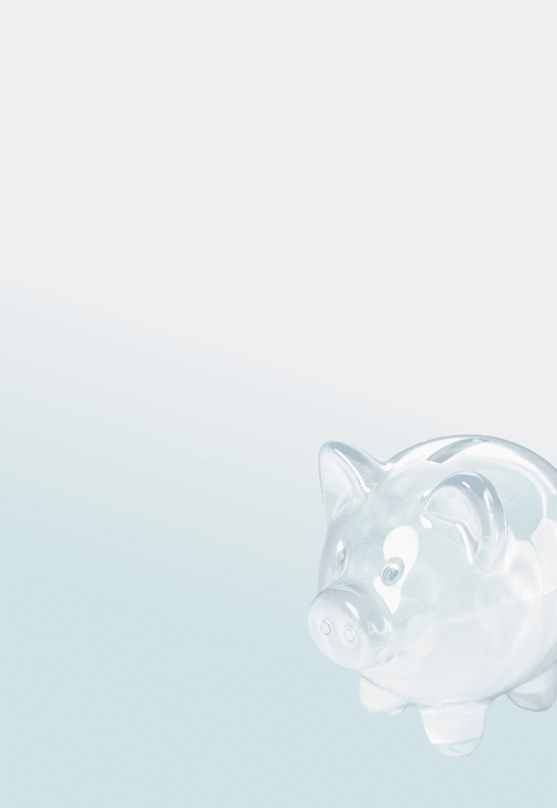 A light blue background with a textured pattern, featuring a faint floral design in the bottom right corner.