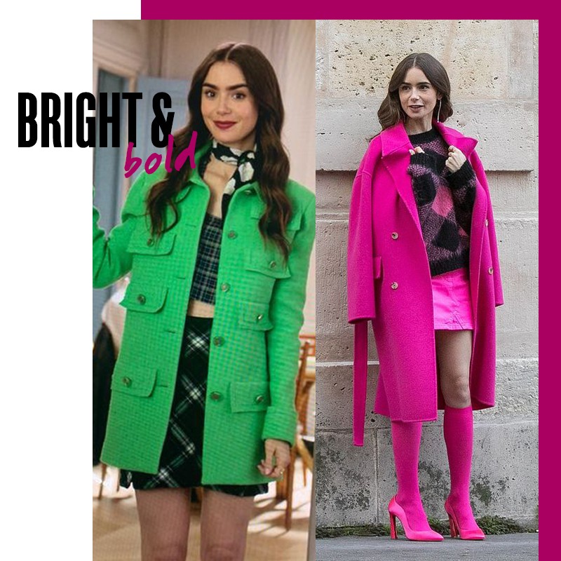 Looks de Emily in Paris: Bright & bold | Fuente: Google Image