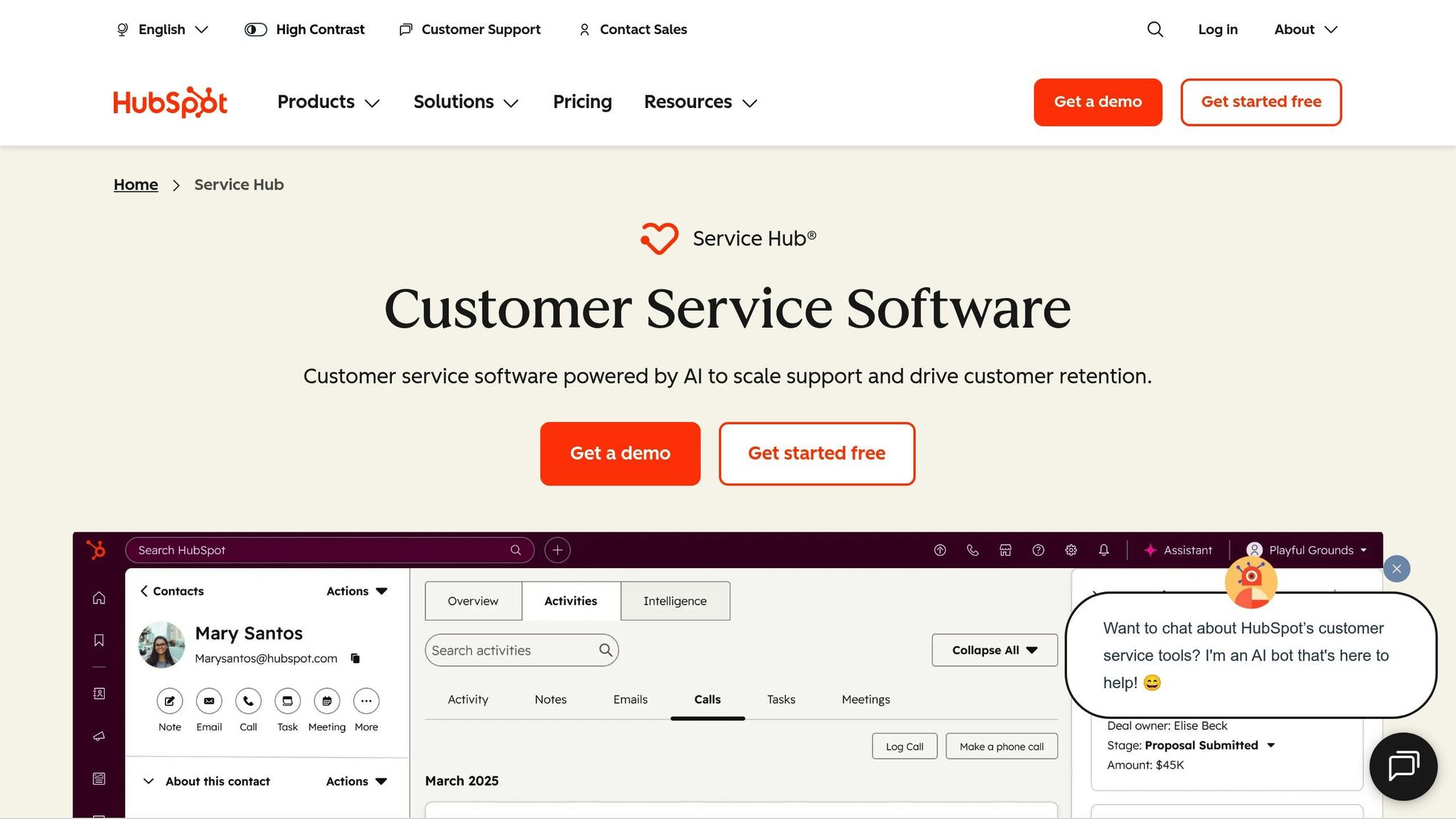 HubSpot Service Hub