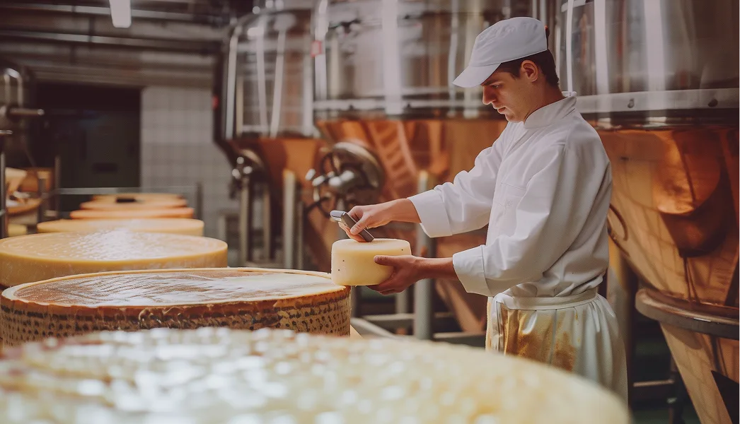 Creazione del formaggio