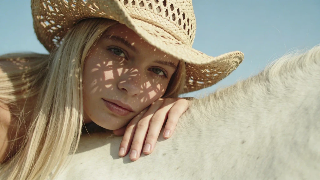 Straw hat, Leonardo website visual