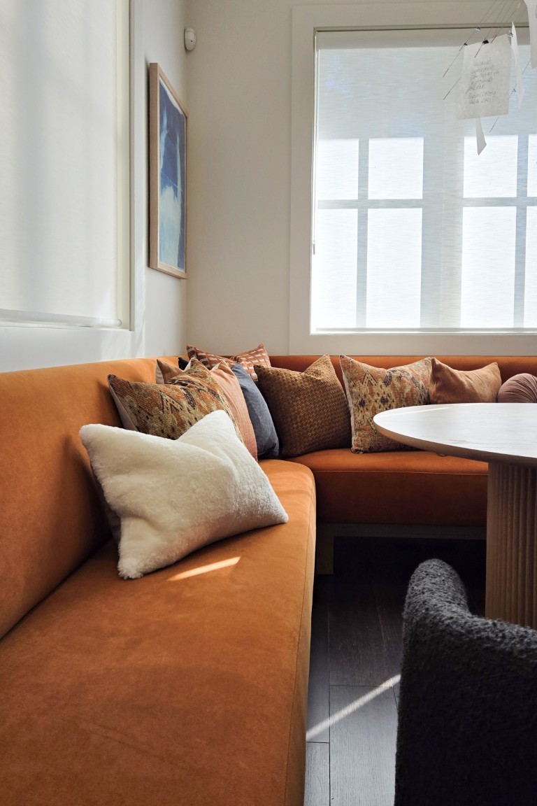 Image of KHD Homes interior design with cozy furniture, layout design, and window coverings in a home.