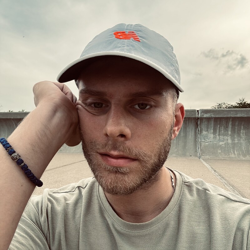 Close-up portrait of a person