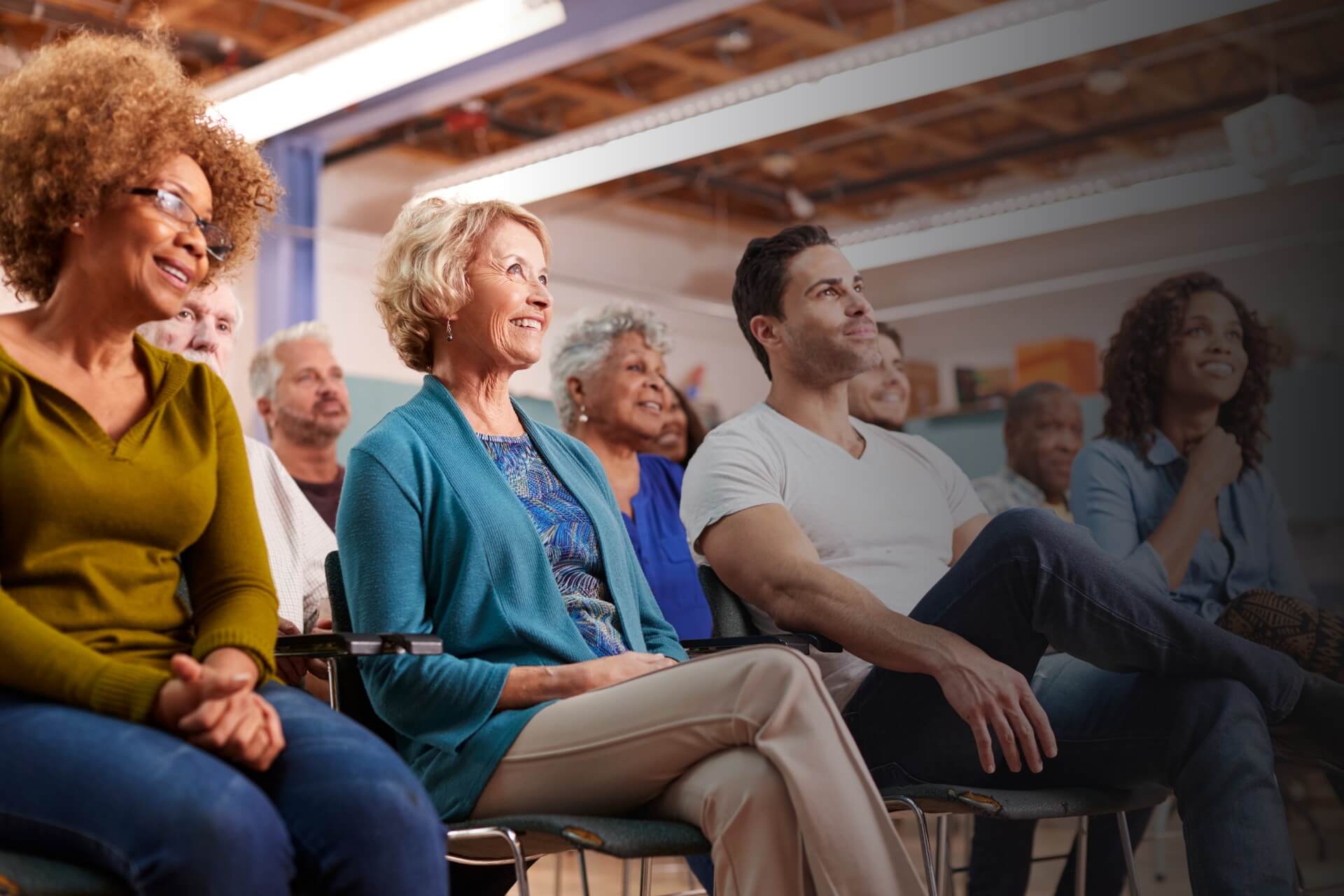 photo of community listening session for adaptive reuse project