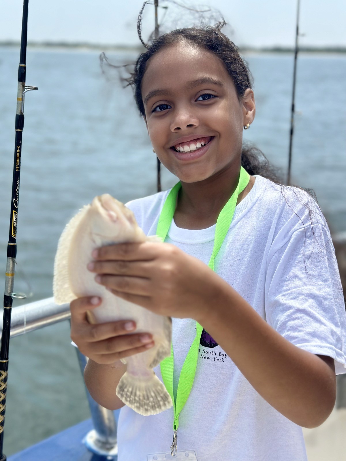 Kids fishing at Ty's Reef