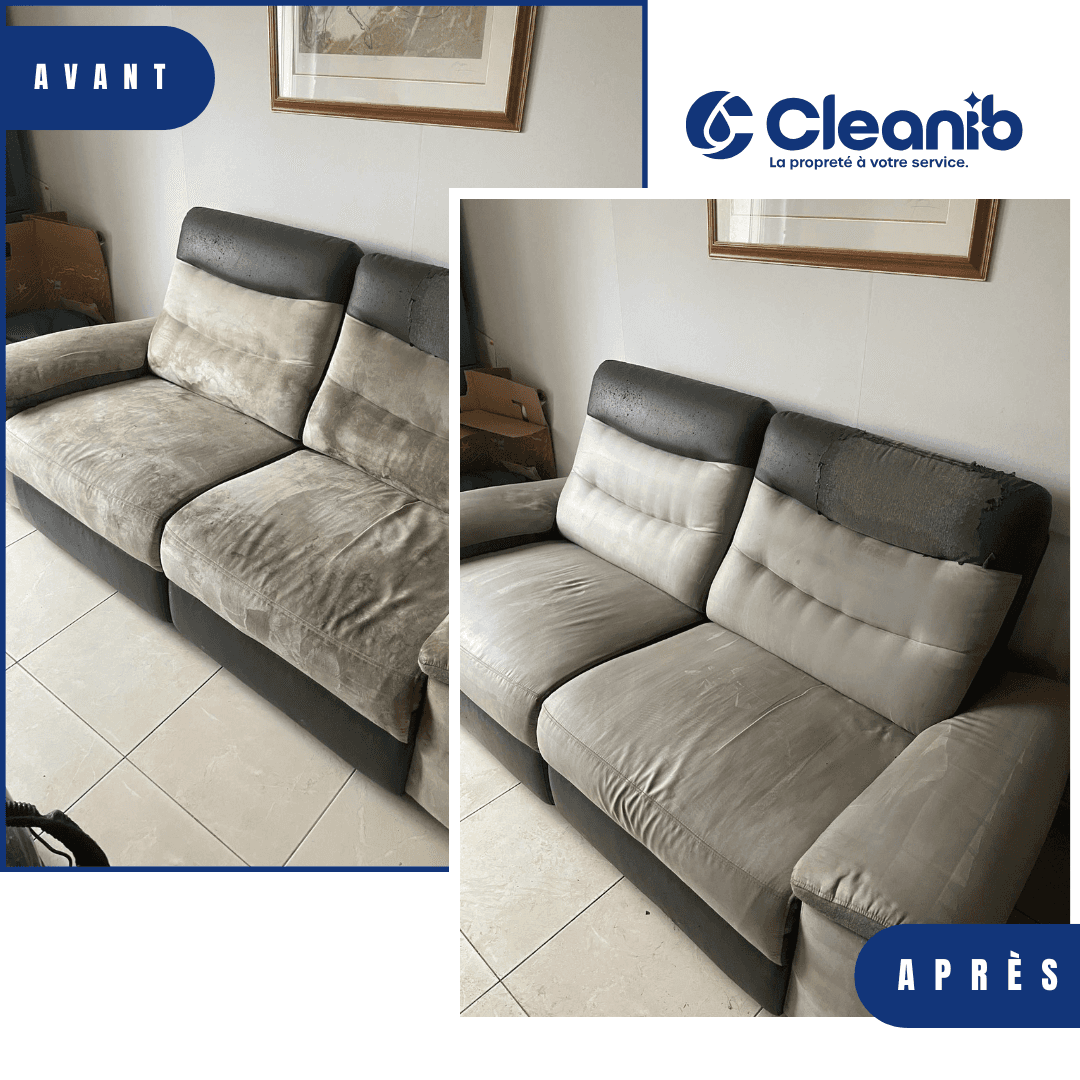 Nettoyage de Divan à La Louvière