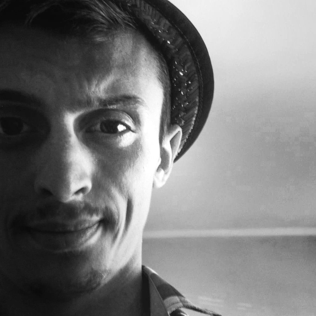 Woman with color palette