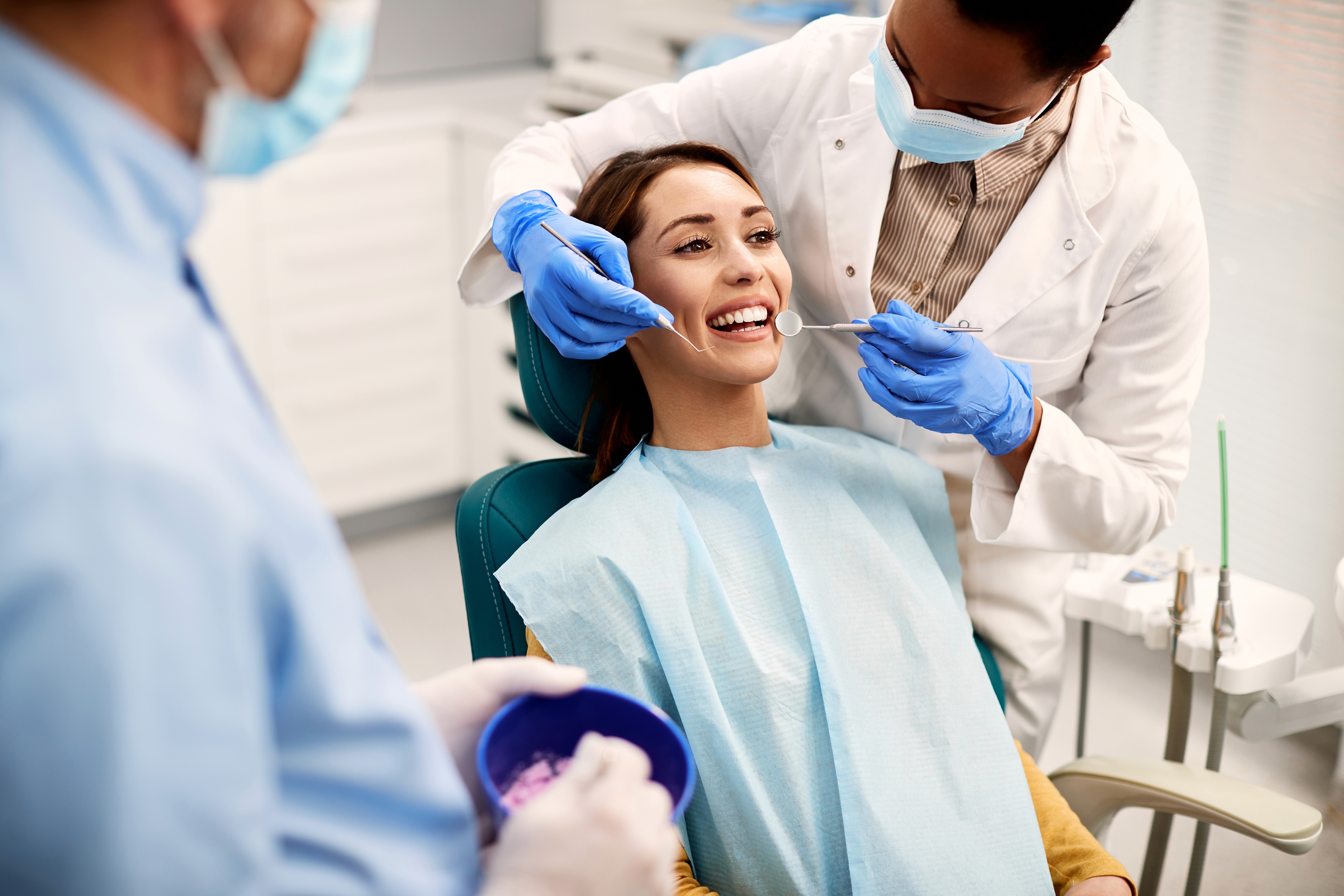 Dentist with his Patient