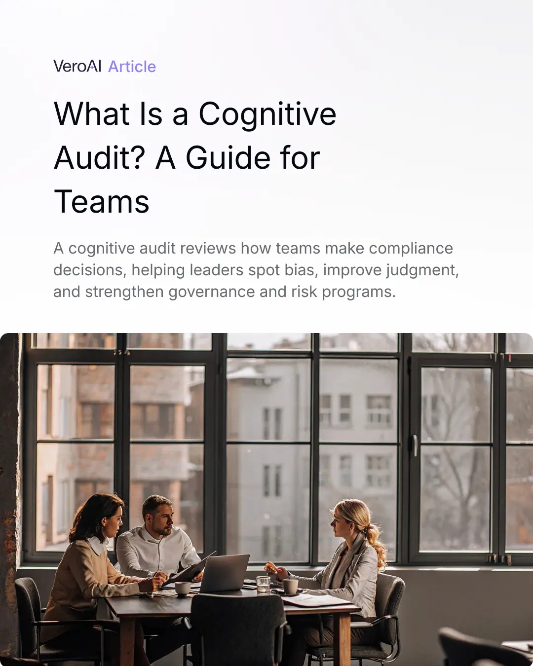What Is a Cognitive Audit? A Primer for Leaders