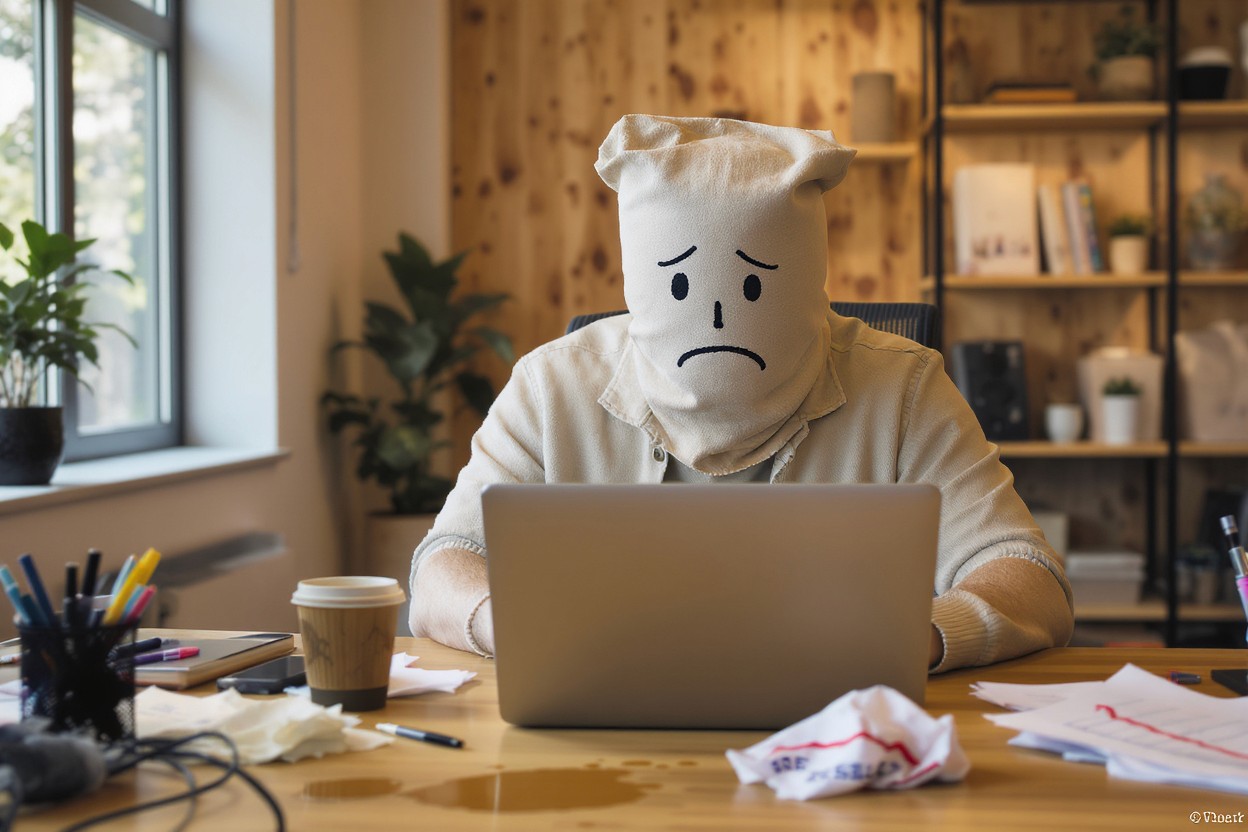 Office discussion scene