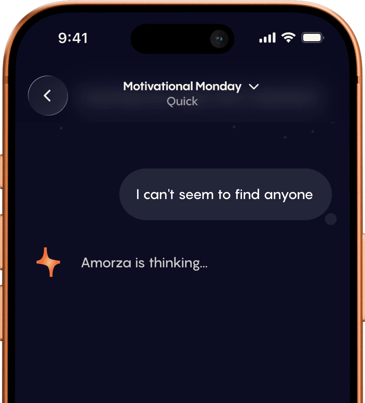 AMORZA APP