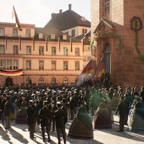 Entry of deputies in 1848