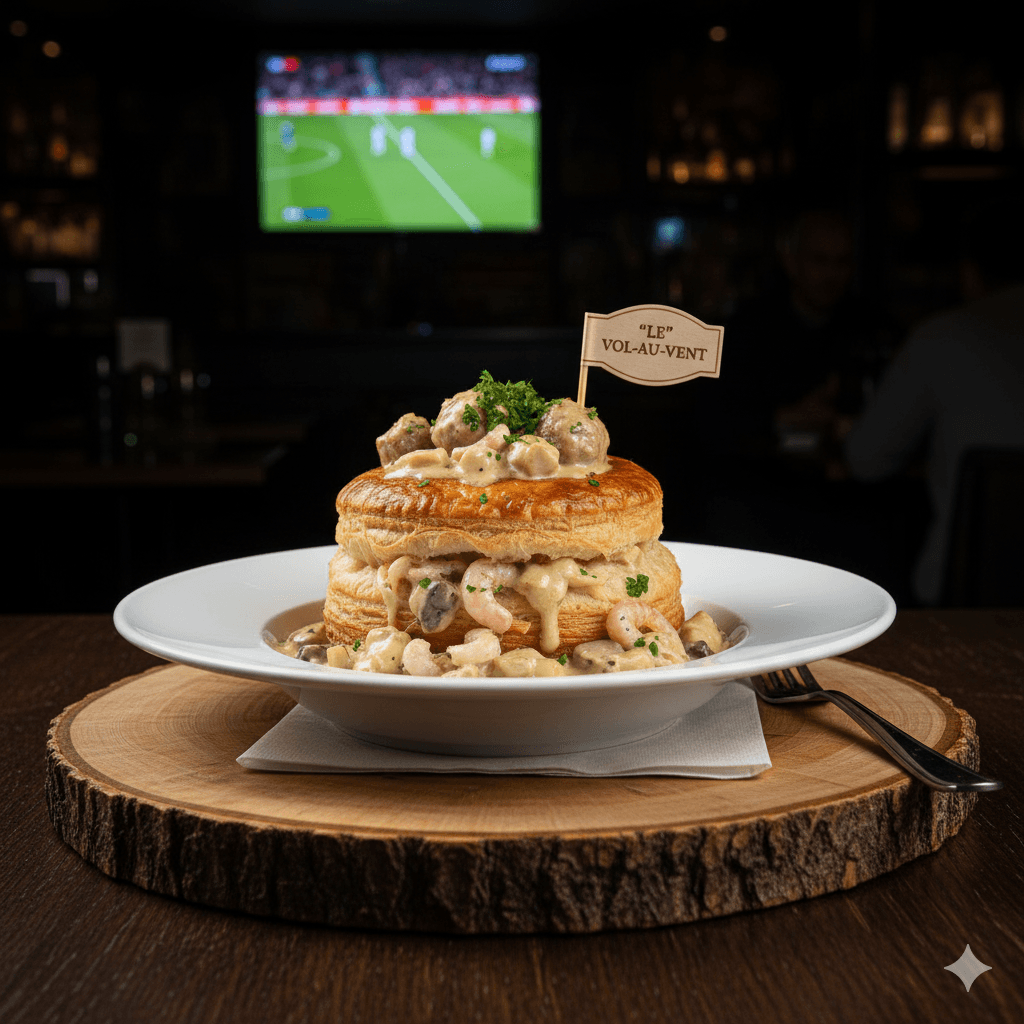 “lE” Vol-au-vent Half Time