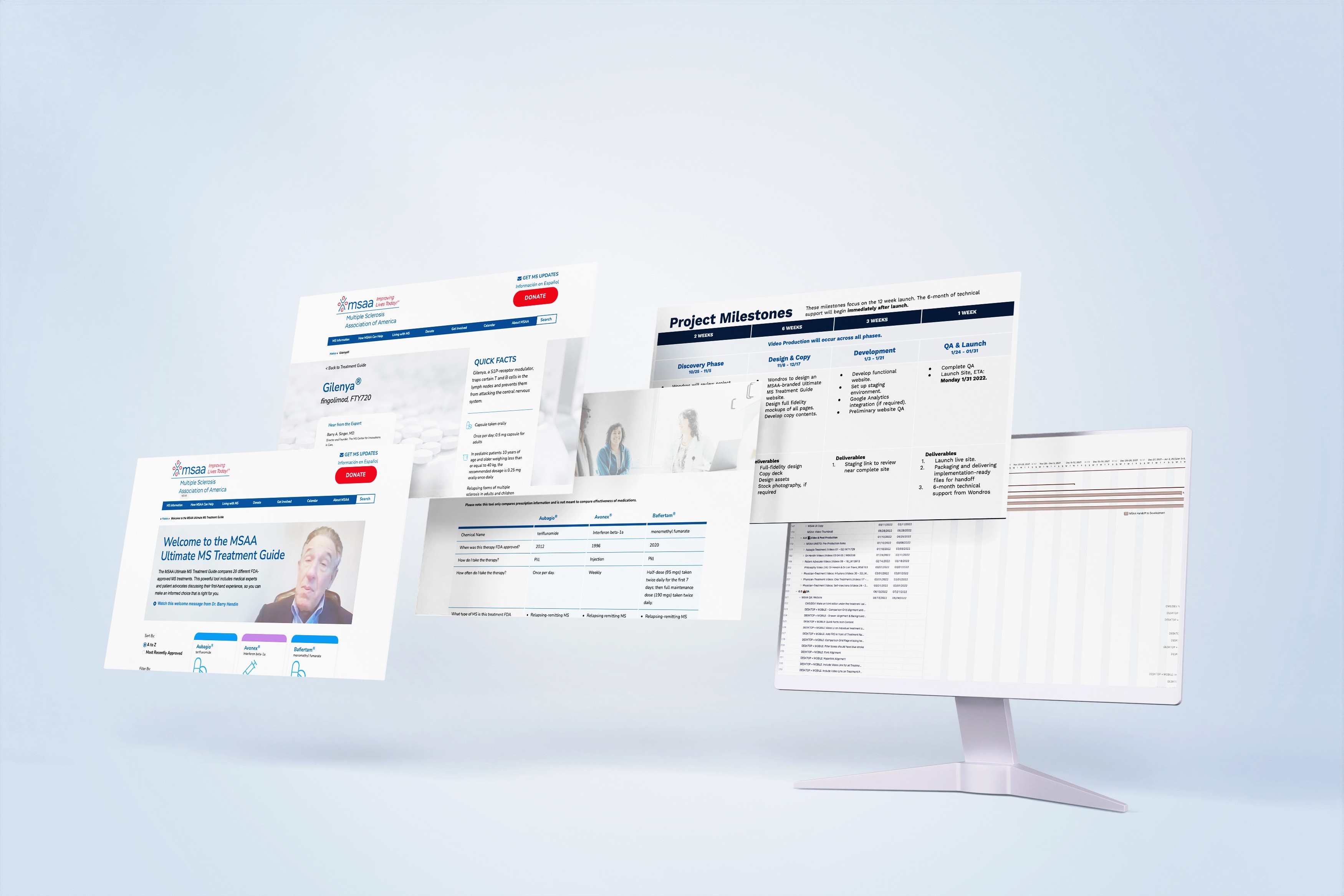 MSAA pages
