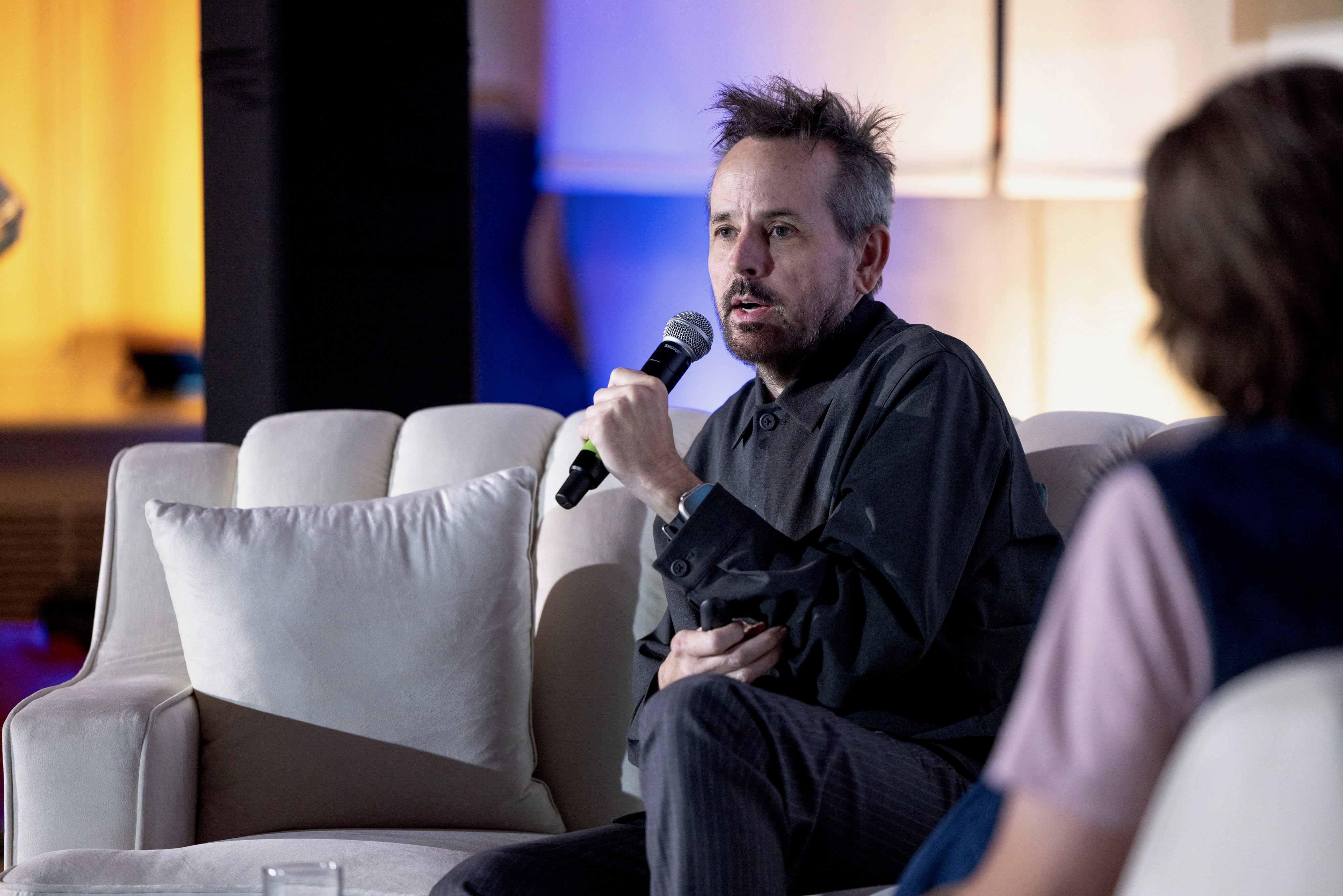 Benjamin Bratton delivering a keynote at the Artificiality Summit