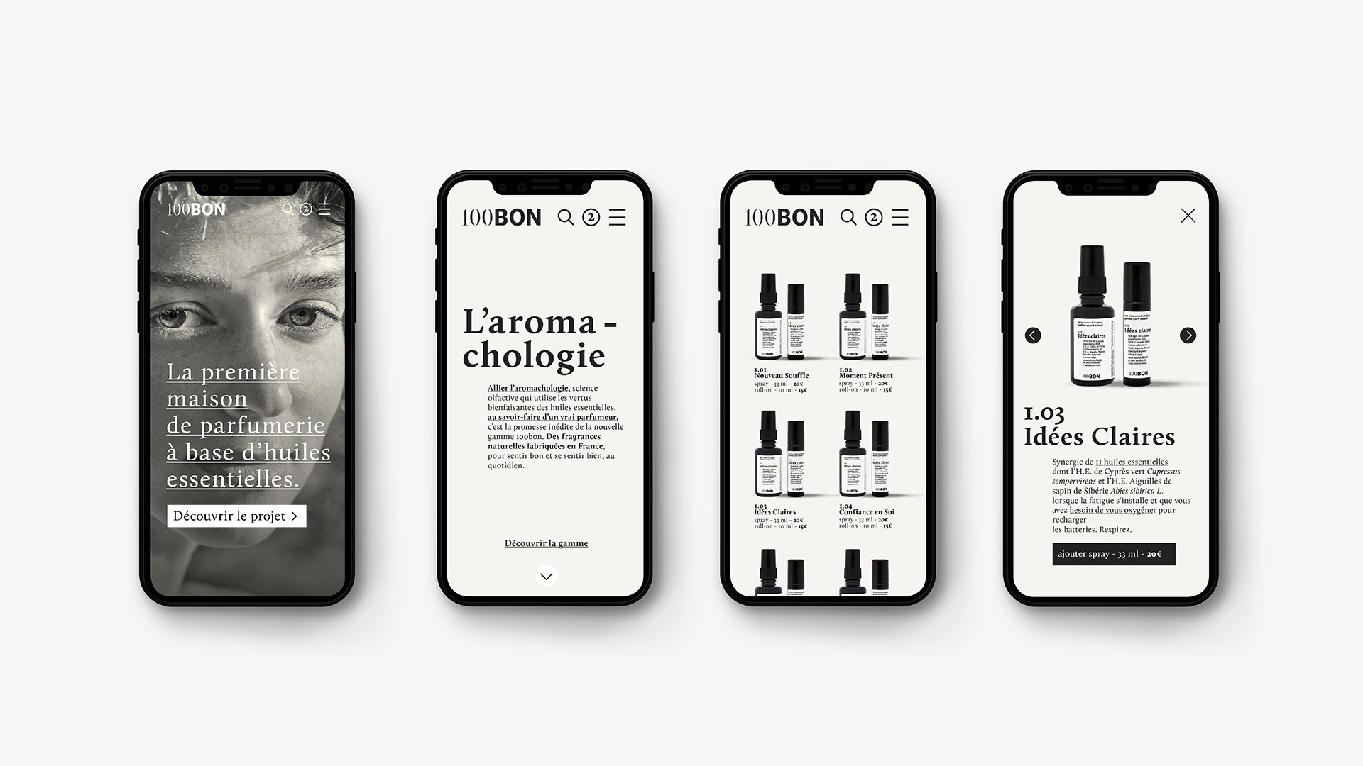 Projet 100Bon – Lancement de gamme & packaging par l’agence Punk, visuel 4