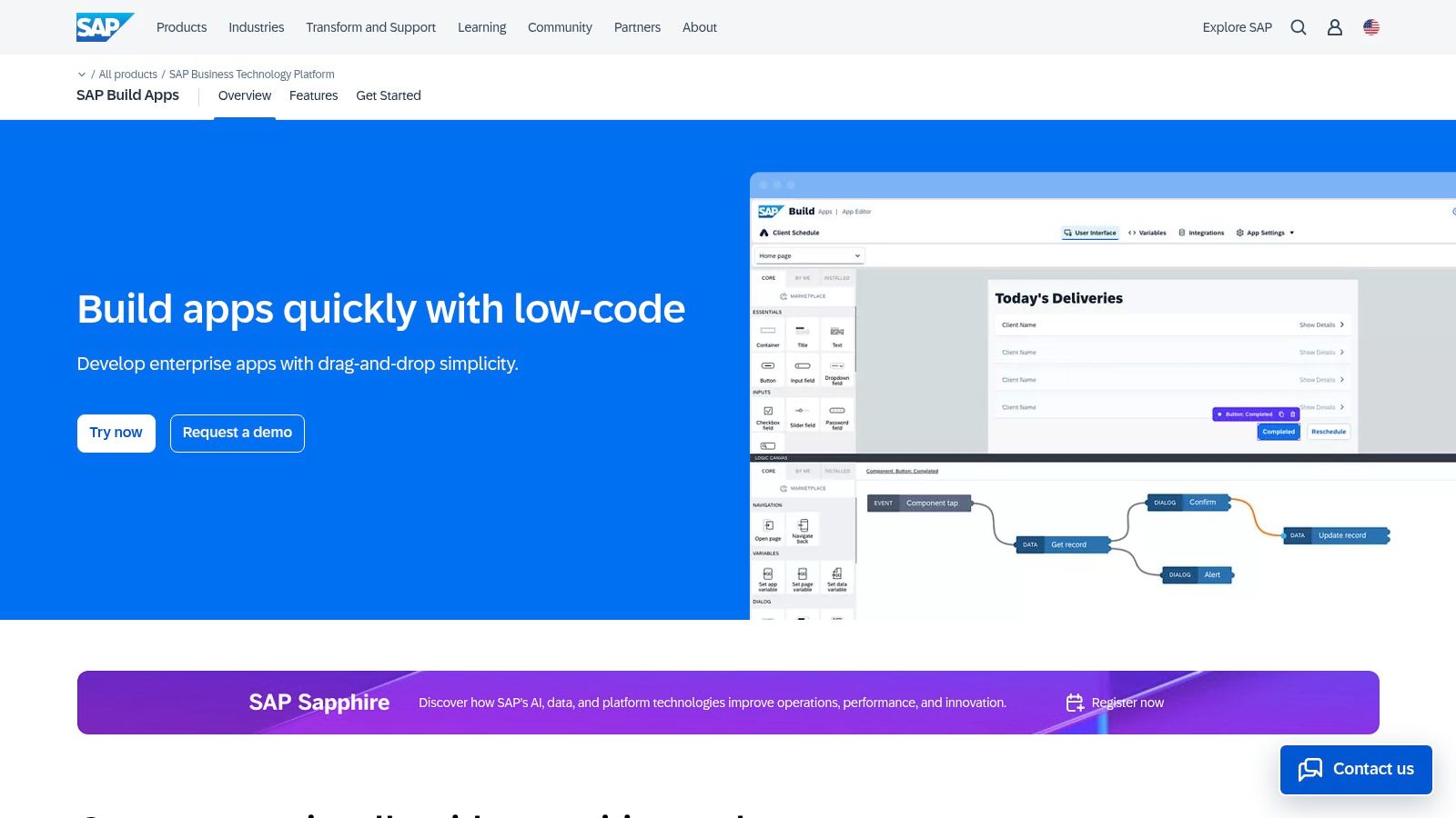 SAP Build Apps (formerly AppGyver)