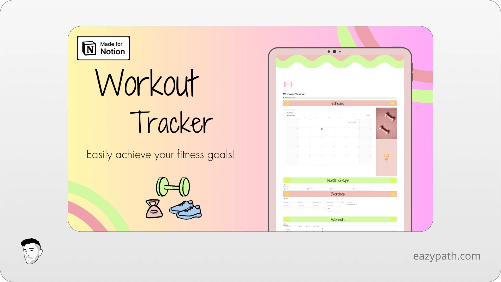 Aesthetic Workout Tracker