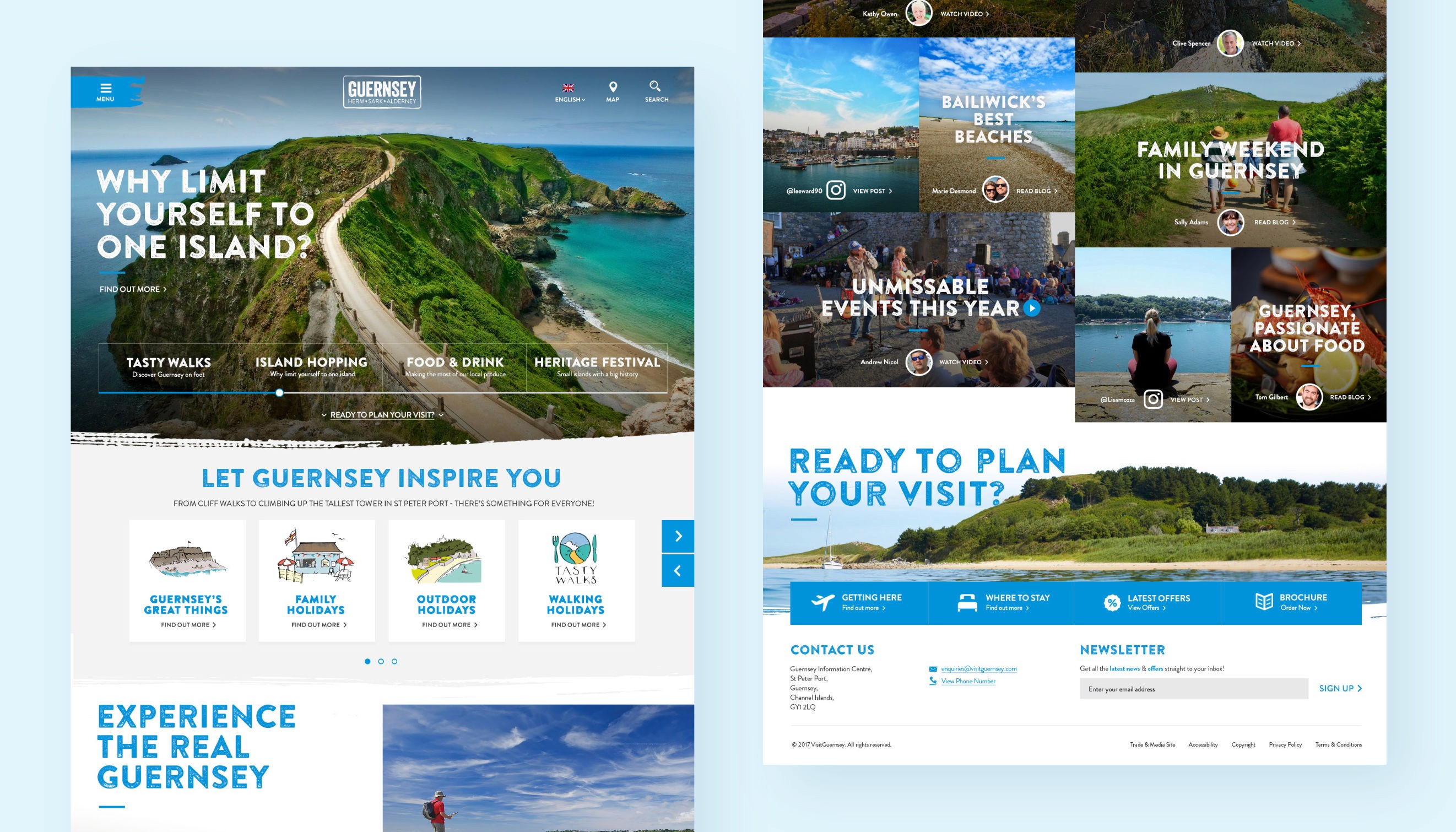 Visit Guernsey homepage