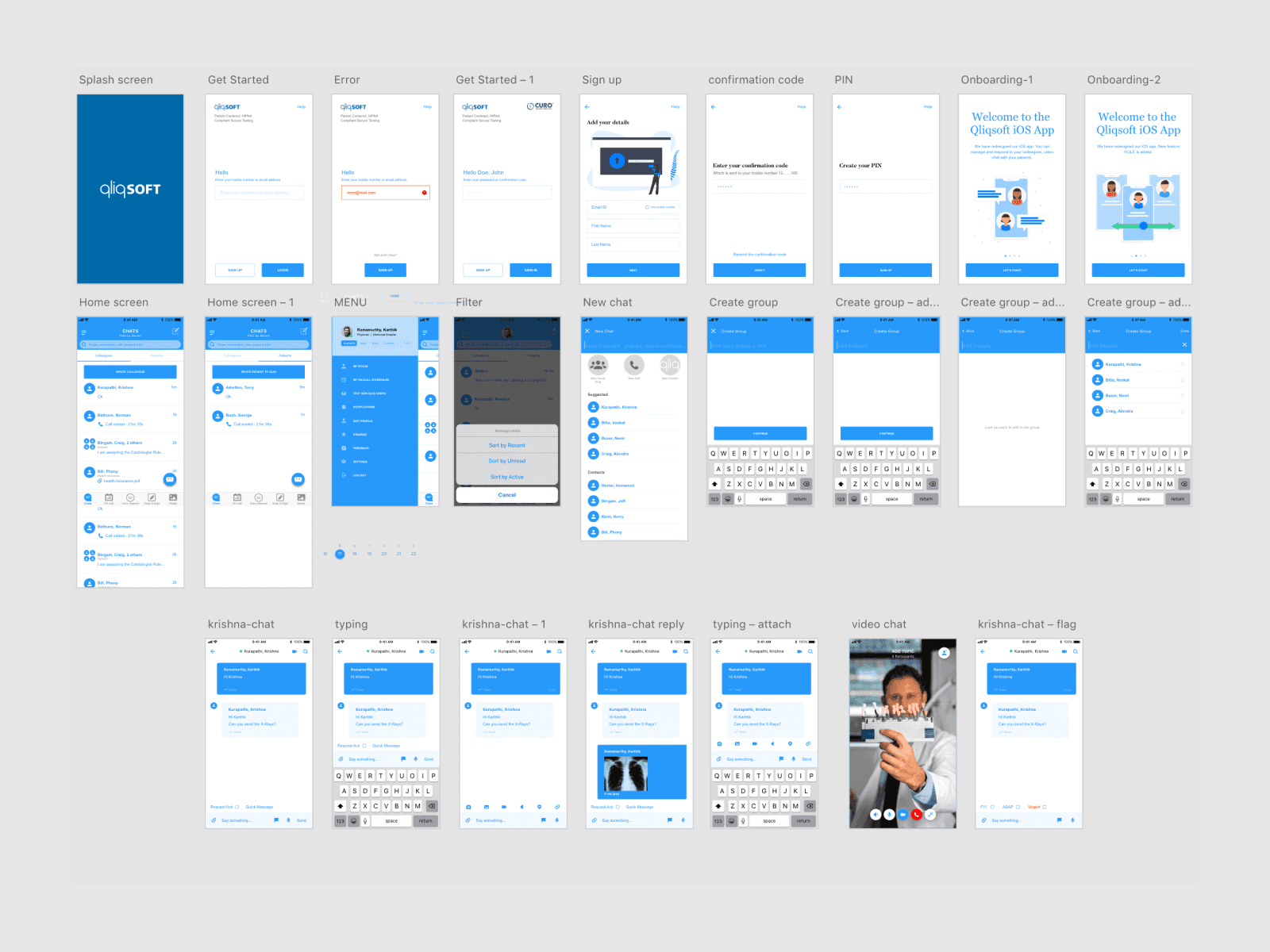 A screenshot from the Stuff page of the website