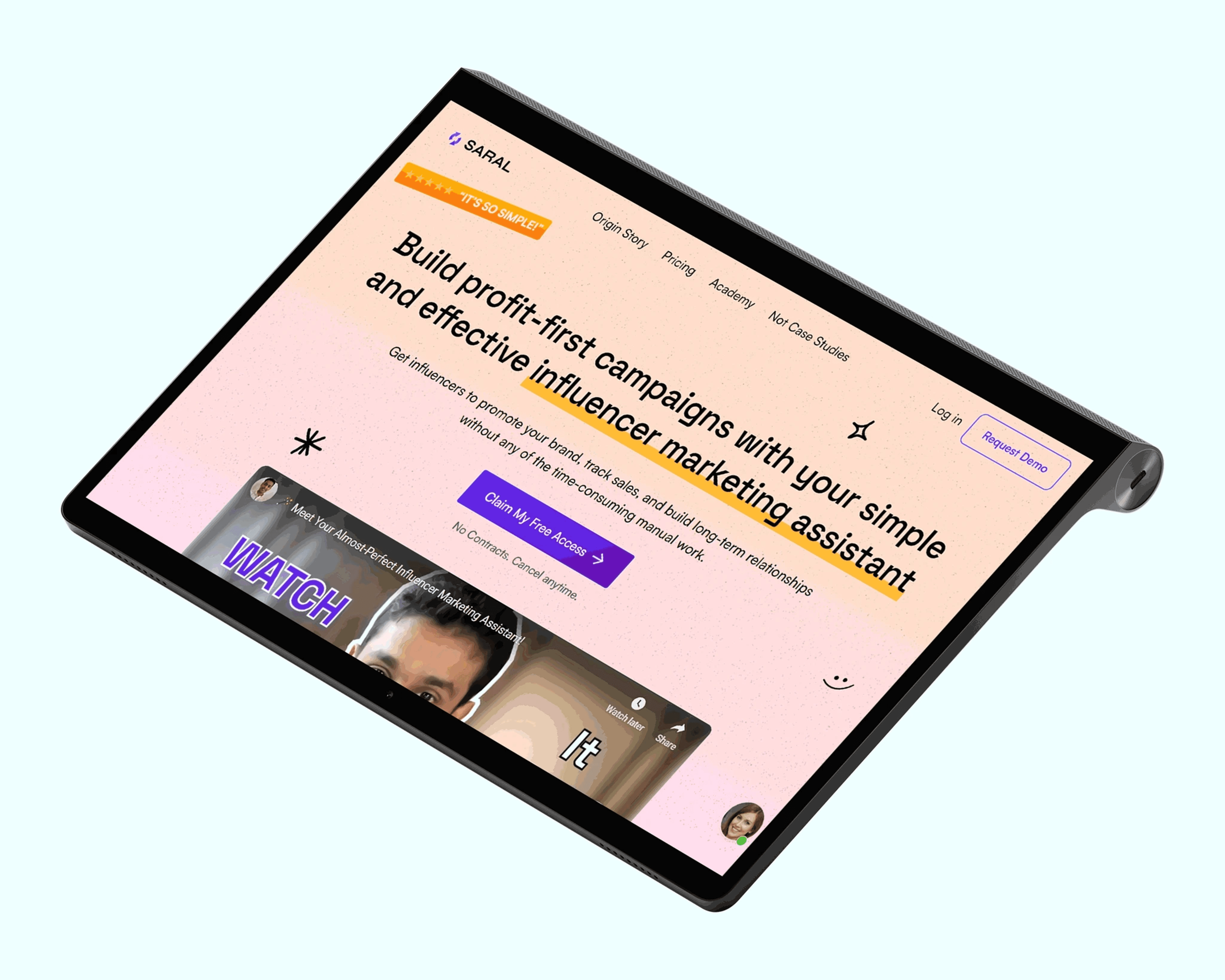 Modern home office setup with a monitor, ergonomic chair, keyboard, and indoor plants near a window with blinds.