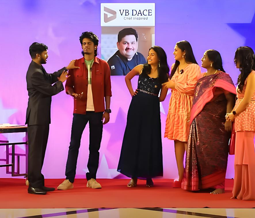 Magician Vicky Krish performing Hypnosis Magic on Stage