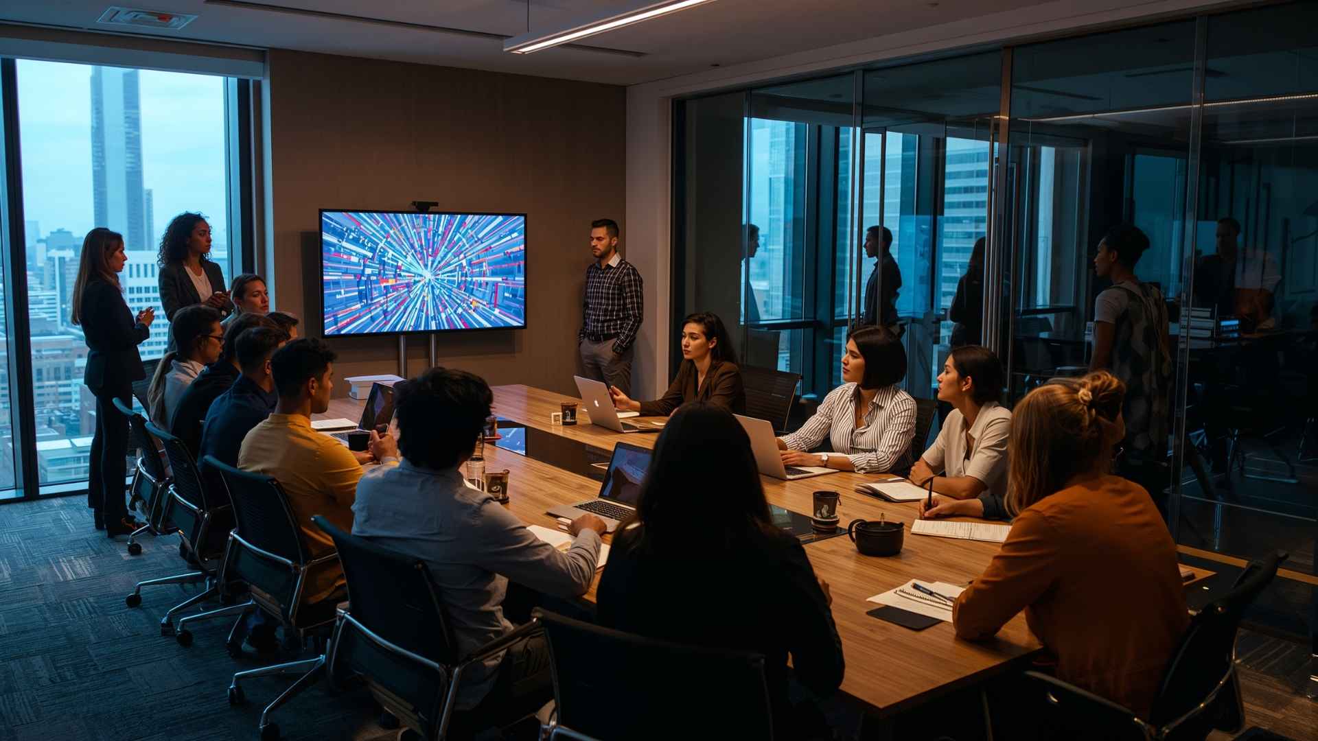 digital marketing strategy meeting