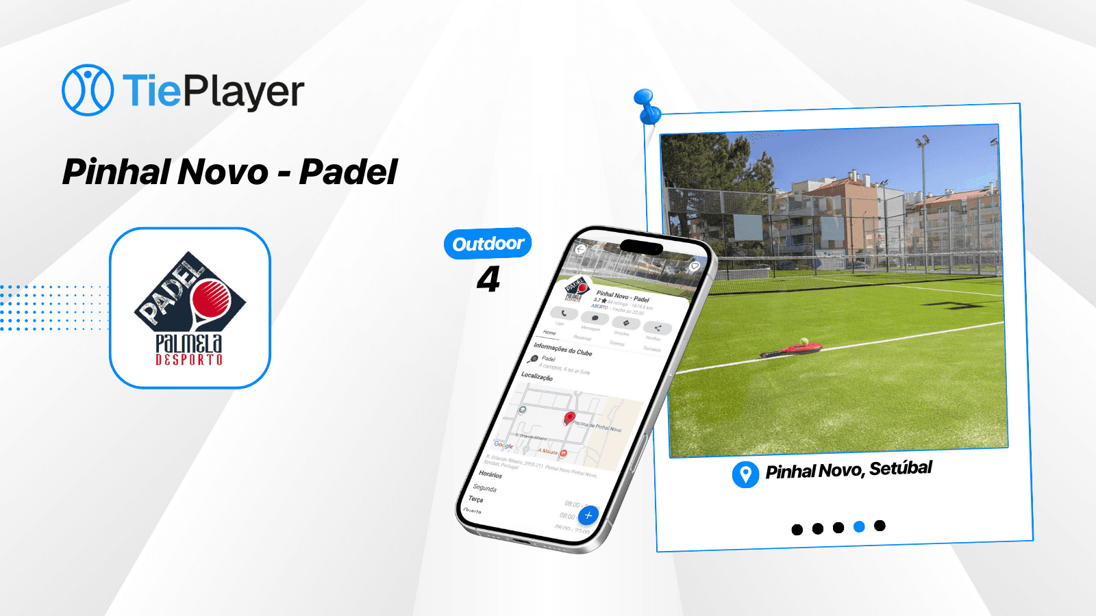 Book a padel court at Pinhal Novo - Padel