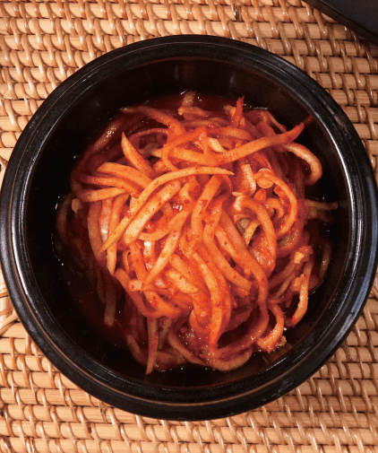 무채무침레시피전수