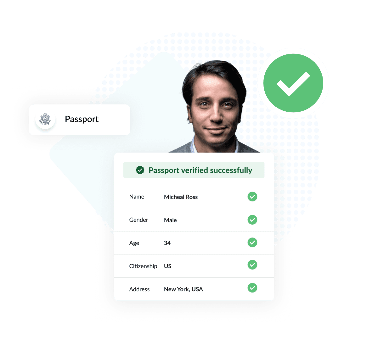 Abstract image of a lightning bolt